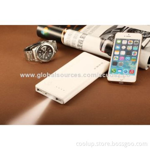 Slim Power Banks/Dual Output Power Bank/10,000mAh/Dual USB Car Charger/Portable Battery for Mobile